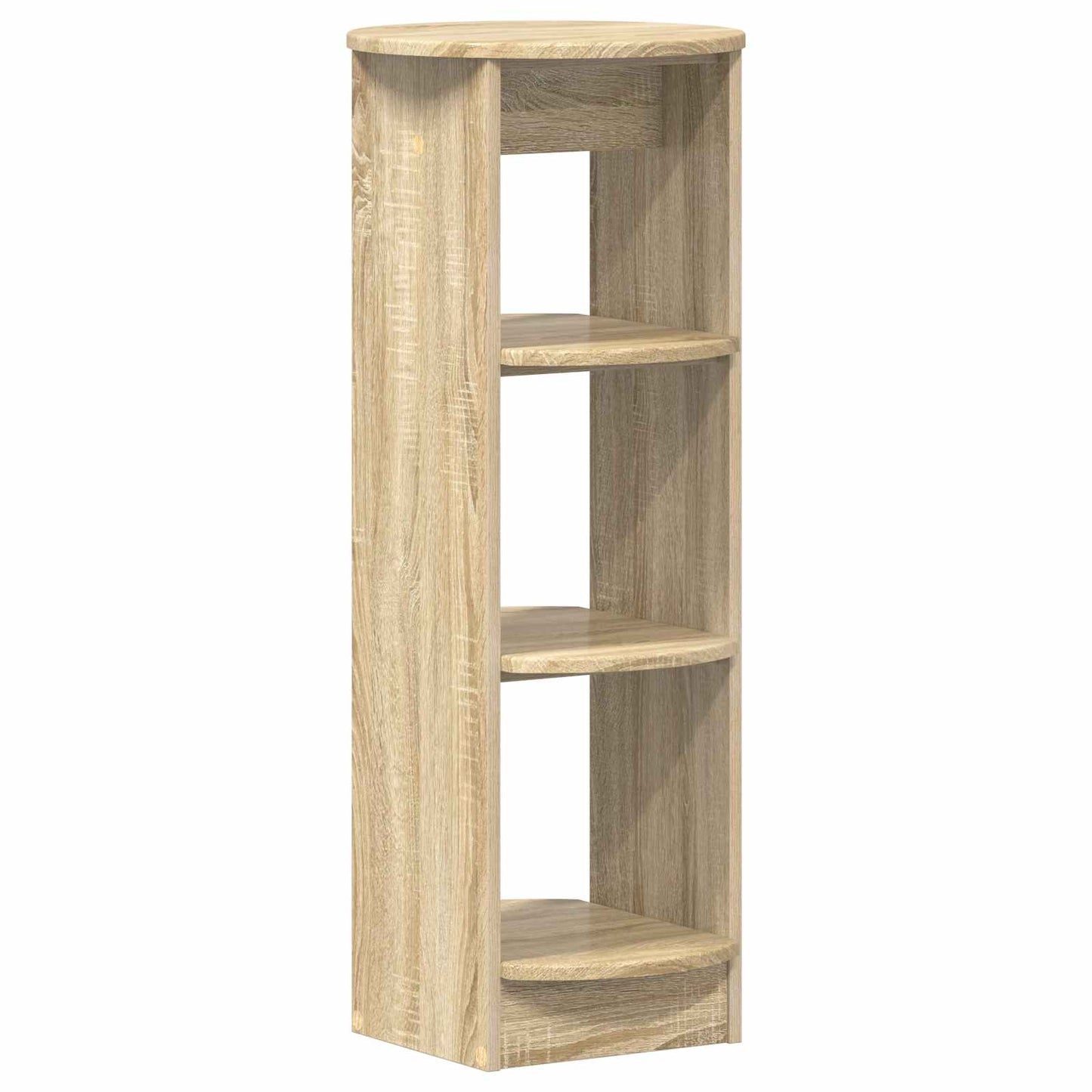vidaXL Side Cabinet Sonoma Oak 40 x 40 x 100 cm Engineered Wood 2