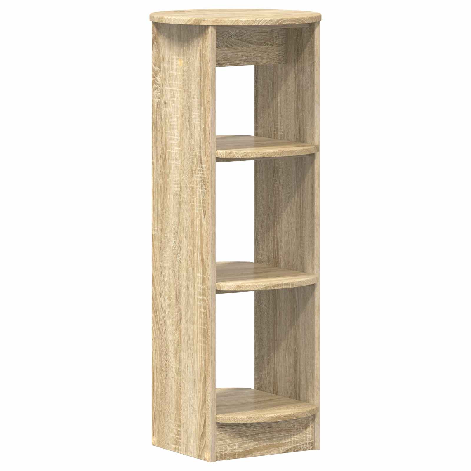 vidaXL Side Cabinet Sonoma Oak 40 x 40 x 100 cm Engineered Wood 2