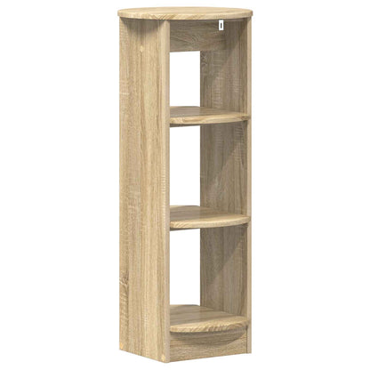 vidaXL Side Cabinet Sonoma Oak 40 x 40 x 100 cm Engineered Wood 6