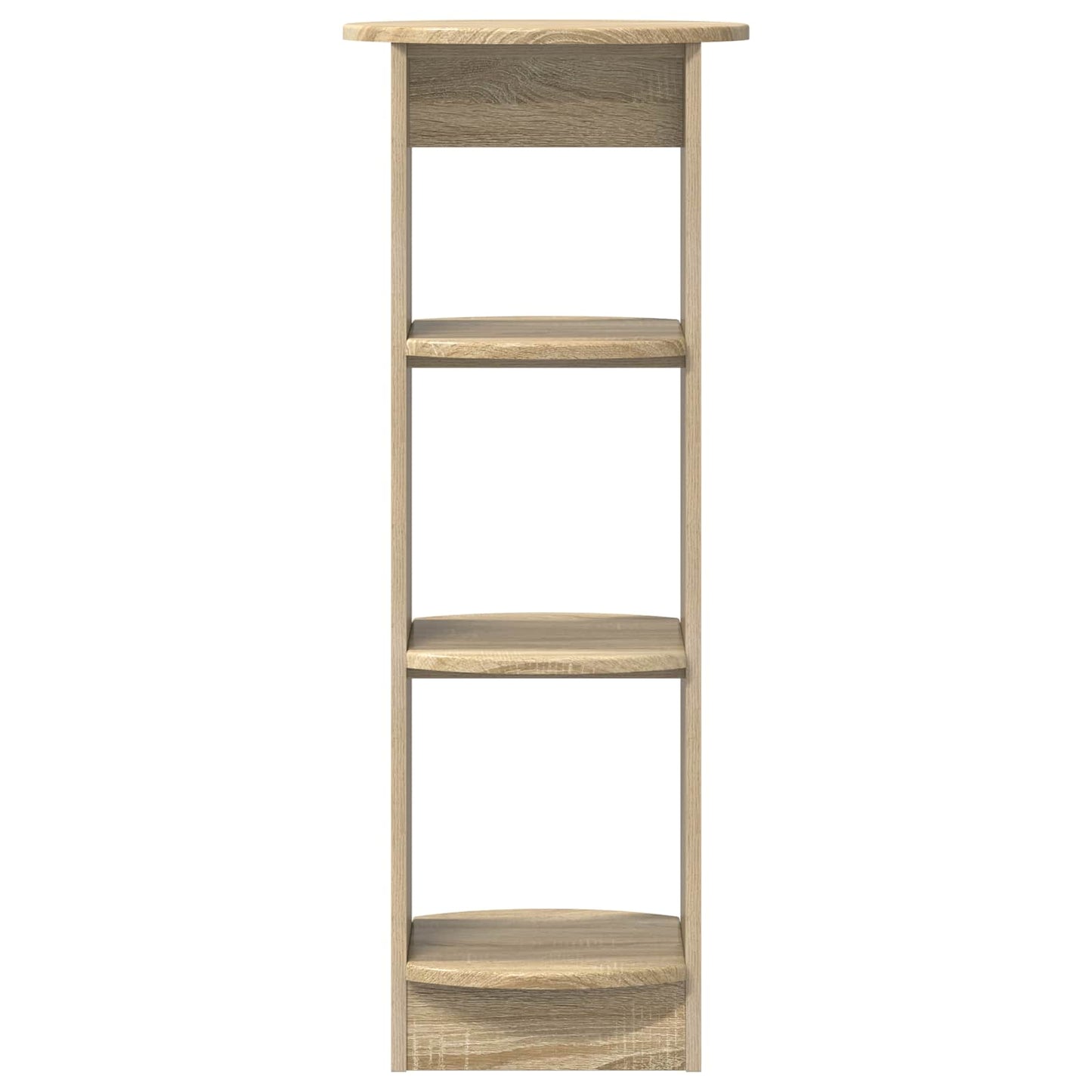 vidaXL Side Cabinet Sonoma Oak 40 x 40 x 100 cm Engineered Wood 4