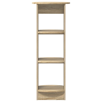 vidaXL Side Cabinet Sonoma Oak 40 x 40 x 100 cm Engineered Wood 4