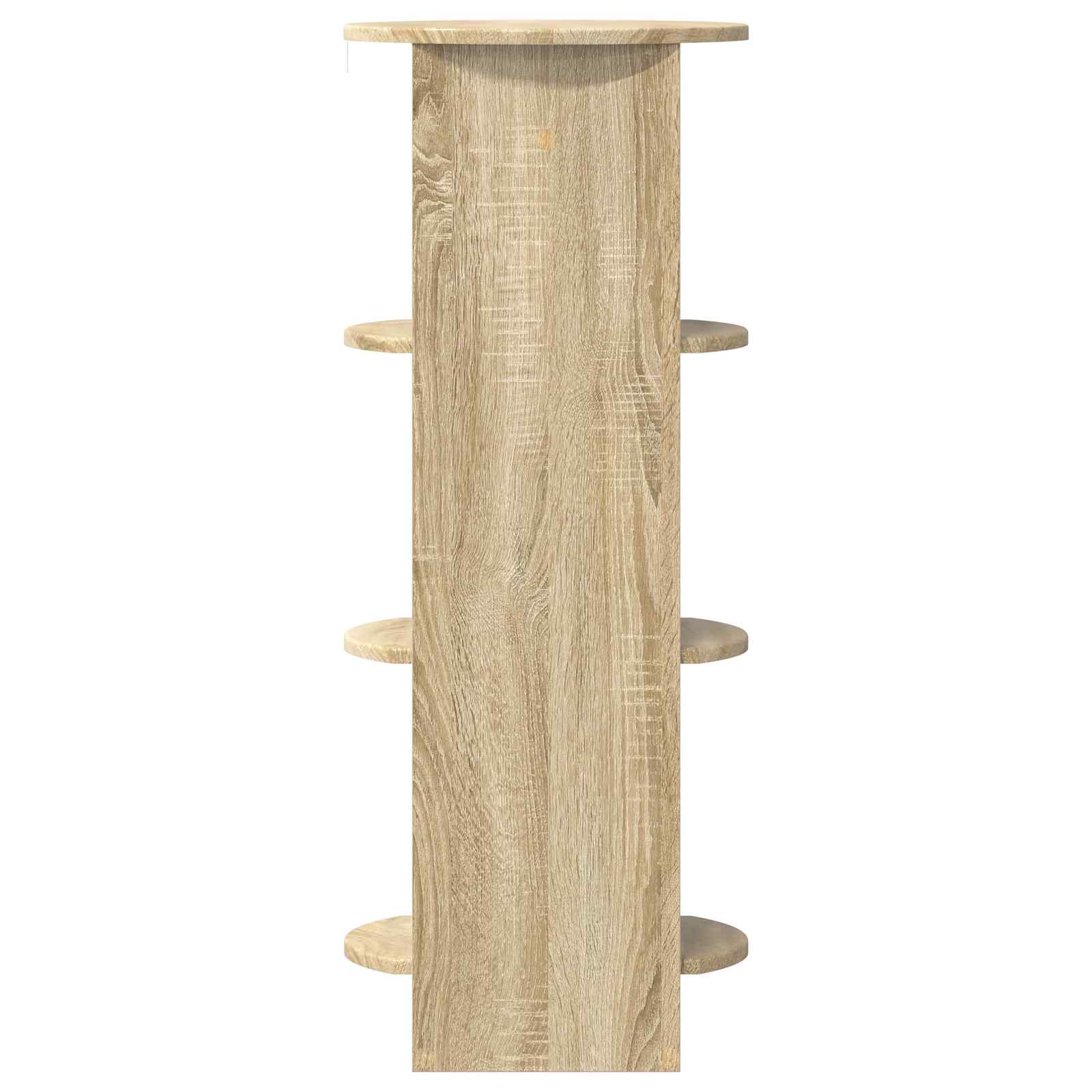 vidaXL Side Cabinet Sonoma Oak 40 x 40 x 100 cm Engineered Wood 5