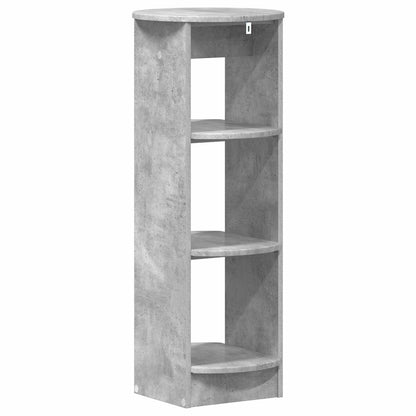 vidaXL Side Cabinet Concrete Grey 40 x 40 x 100 cm Engineered Wood 6