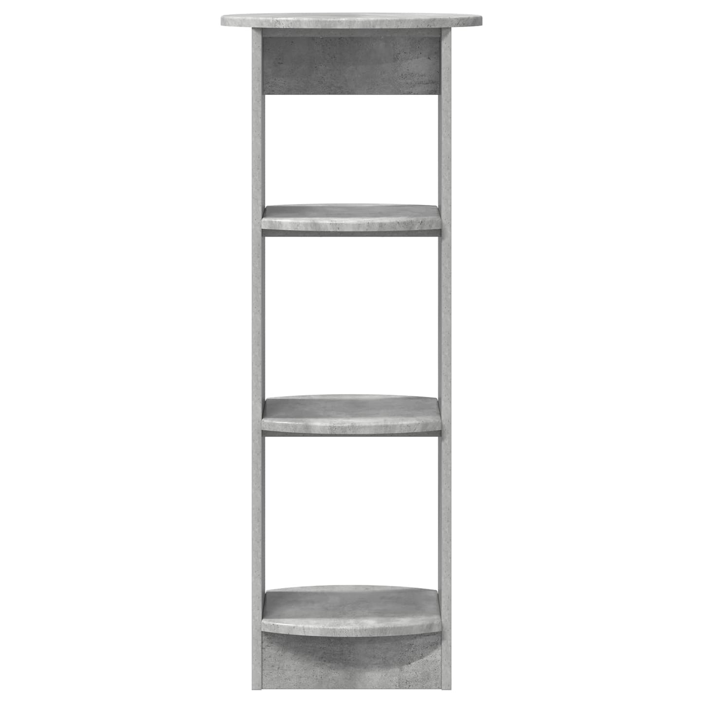 vidaXL Side Cabinet Concrete Grey 40 x 40 x 100 cm Engineered Wood 4