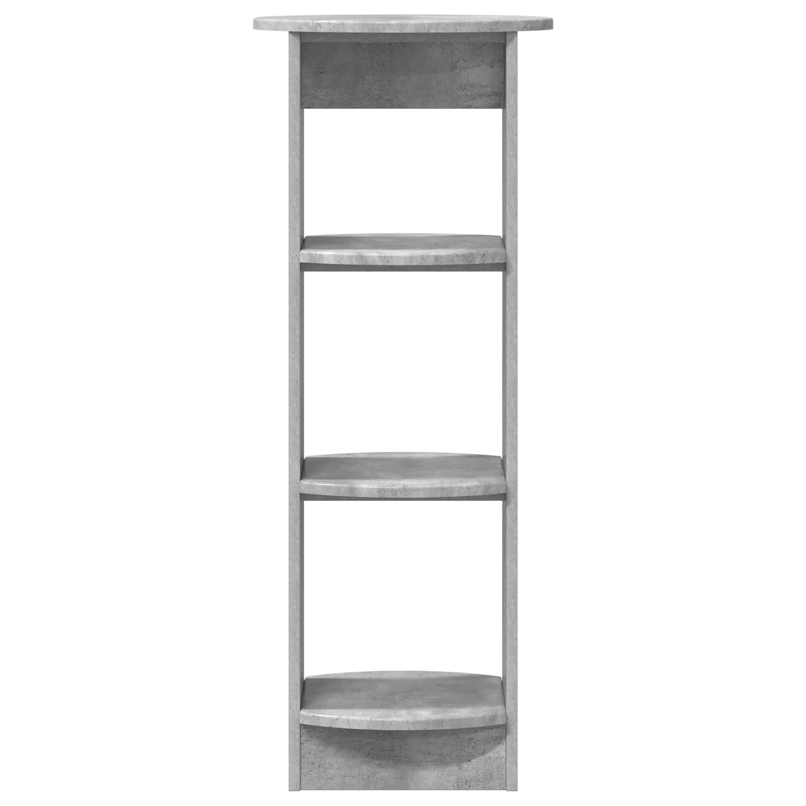 vidaXL Side Cabinet Concrete Grey 40 x 40 x 100 cm Engineered Wood 4