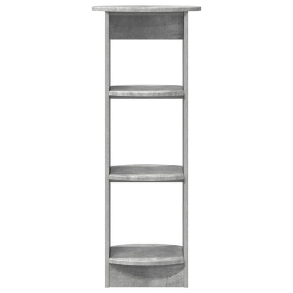 vidaXL Side Cabinet Concrete Grey 40 x 40 x 100 cm Engineered Wood 4
