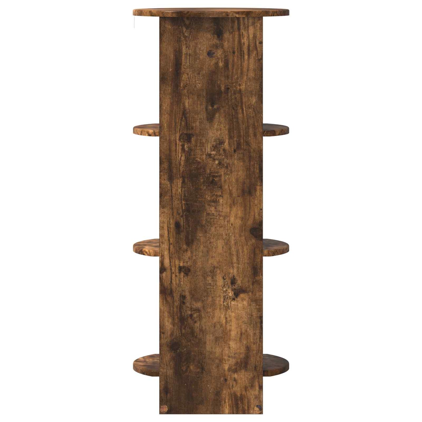 vidaXL Side Cabinet Smoked Oak 40 x 40 x 100 cm Engineered Wood 5