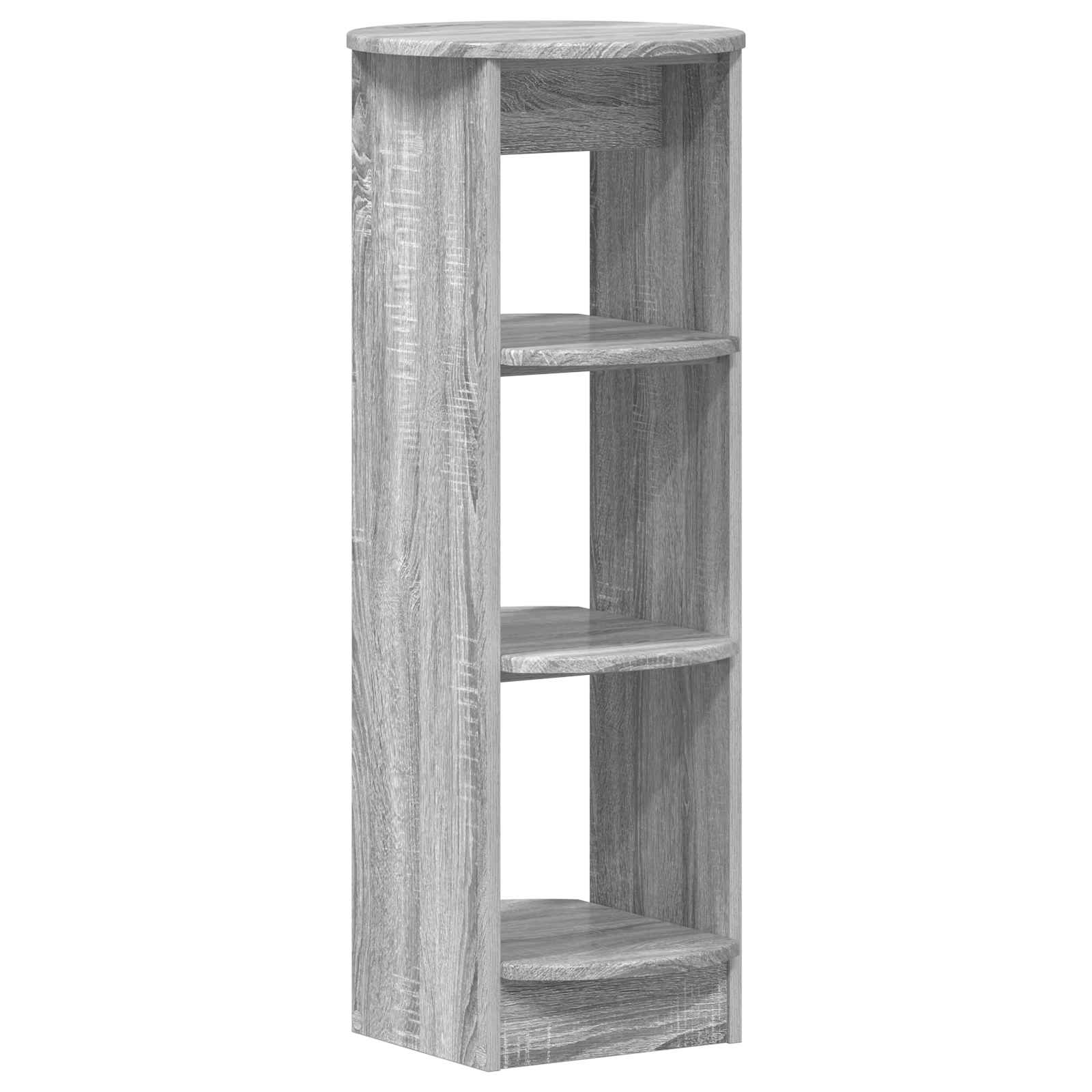 vidaXL Side Cabinet Grey Sonoma 40 x 40 x 100 cm Engineered Wood 2