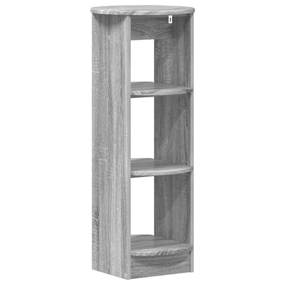 vidaXL Side Cabinet Grey Sonoma 40 x 40 x 100 cm Engineered Wood 6