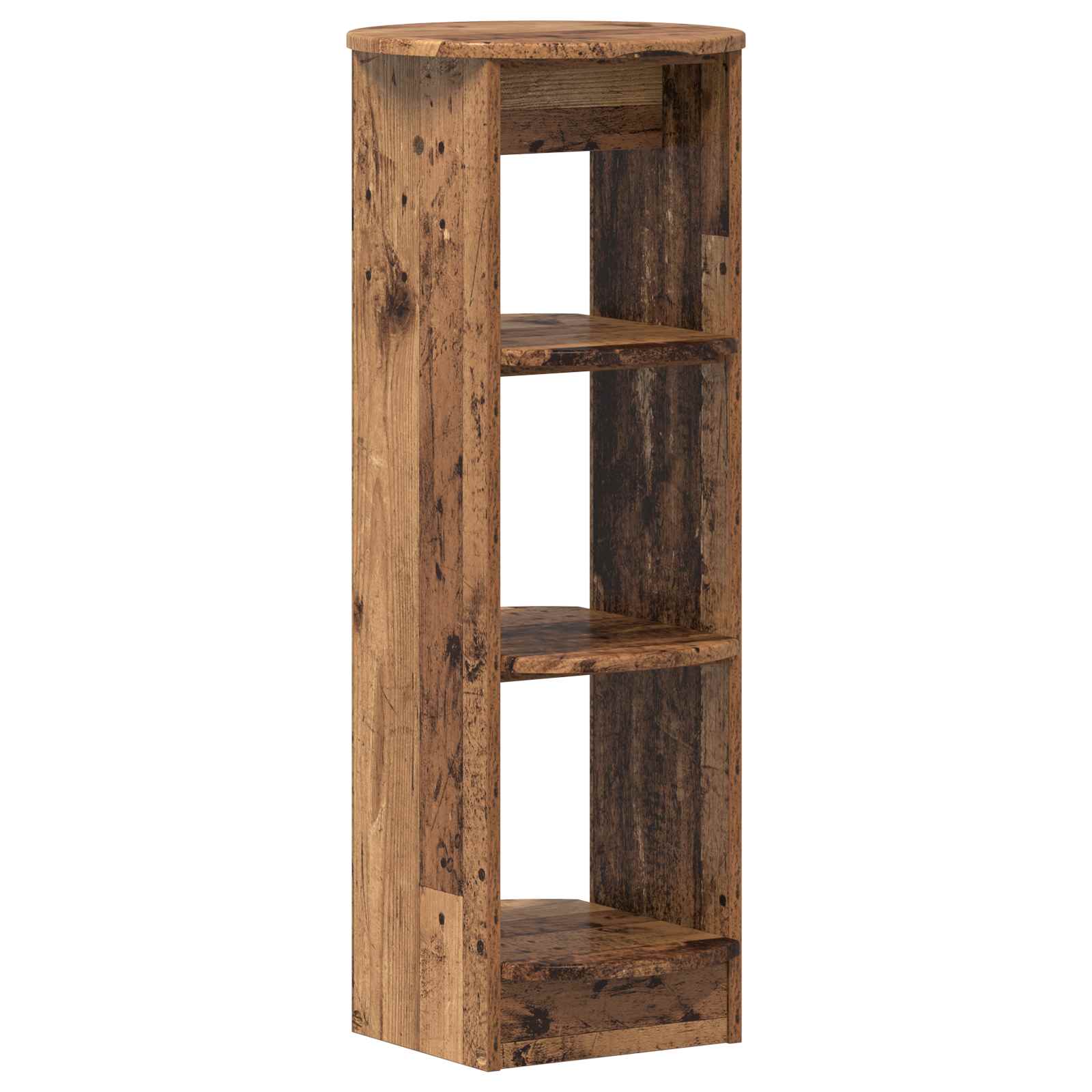 vidaXL Side Cabinet Old Wood 40 x 40 x 100 cm Engineered Wood 2