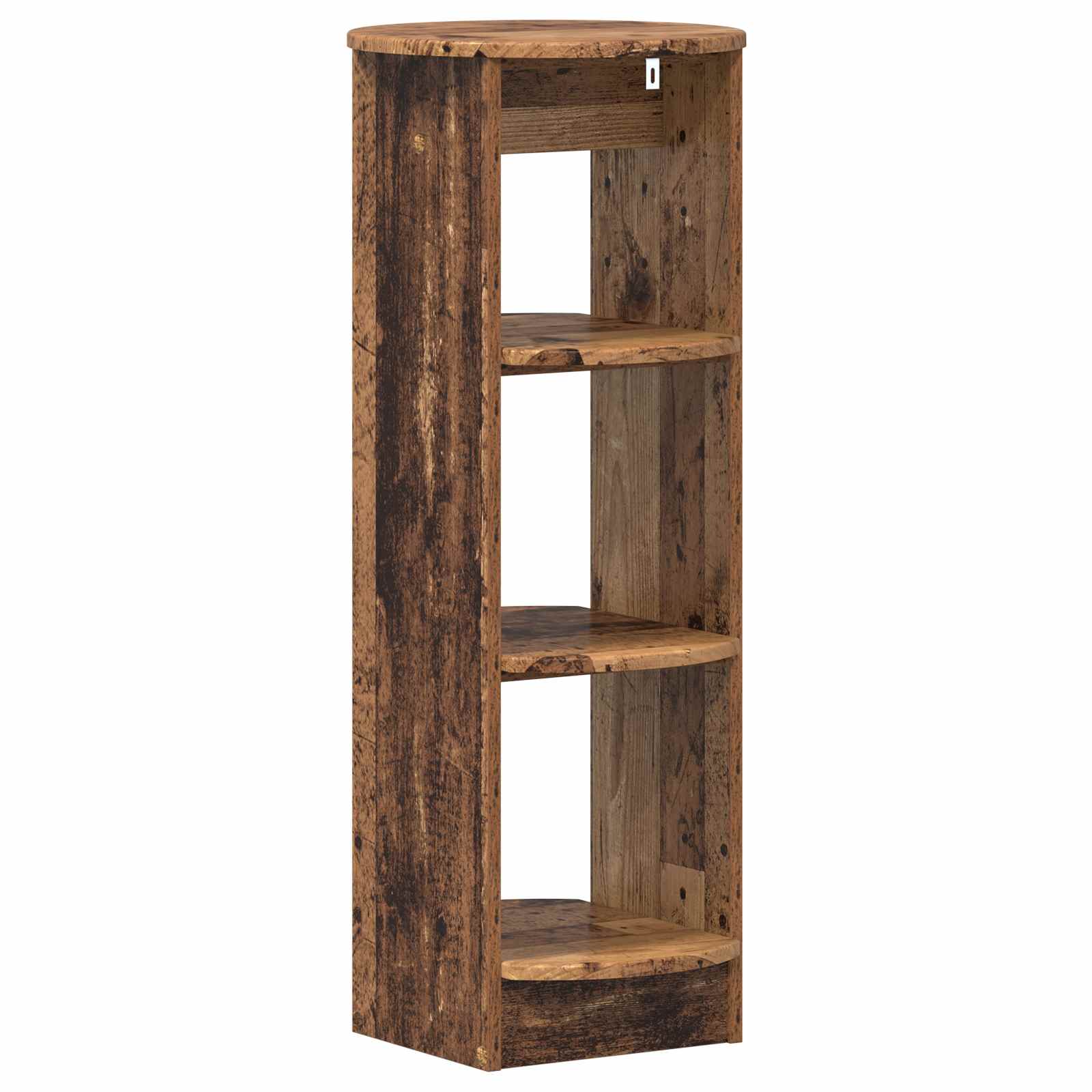 vidaXL Side Cabinet Old Wood 40 x 40 x 100 cm Engineered Wood 6