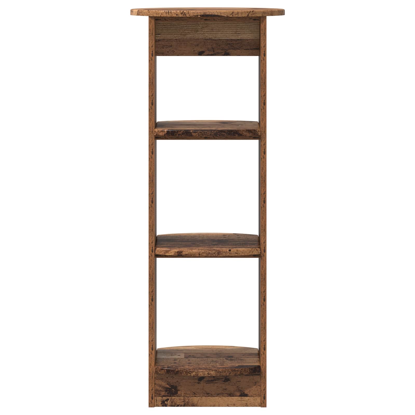 vidaXL Side Cabinet Old Wood 40 x 40 x 100 cm Engineered Wood 4