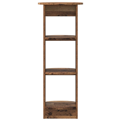 vidaXL Side Cabinet Old Wood 40 x 40 x 100 cm Engineered Wood 4