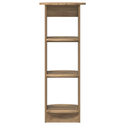 vidaXL Side Cabinet Artisan Oak 40 x 40 x 100 cm Engineered Wood 4