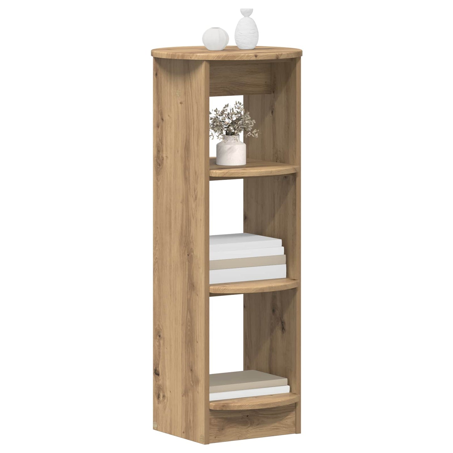 vidaXL Side Cabinet Artisan Oak 40 x 40 x 100 cm Engineered Wood 3