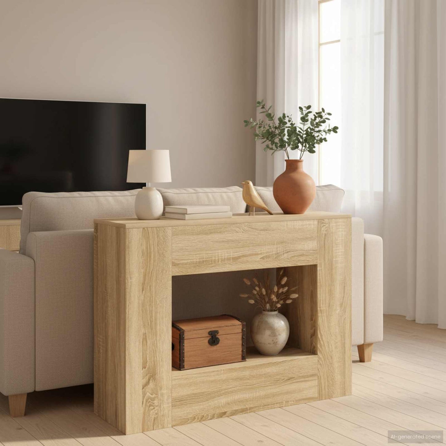 vidaXL 101 x 29 x 74 cm 1