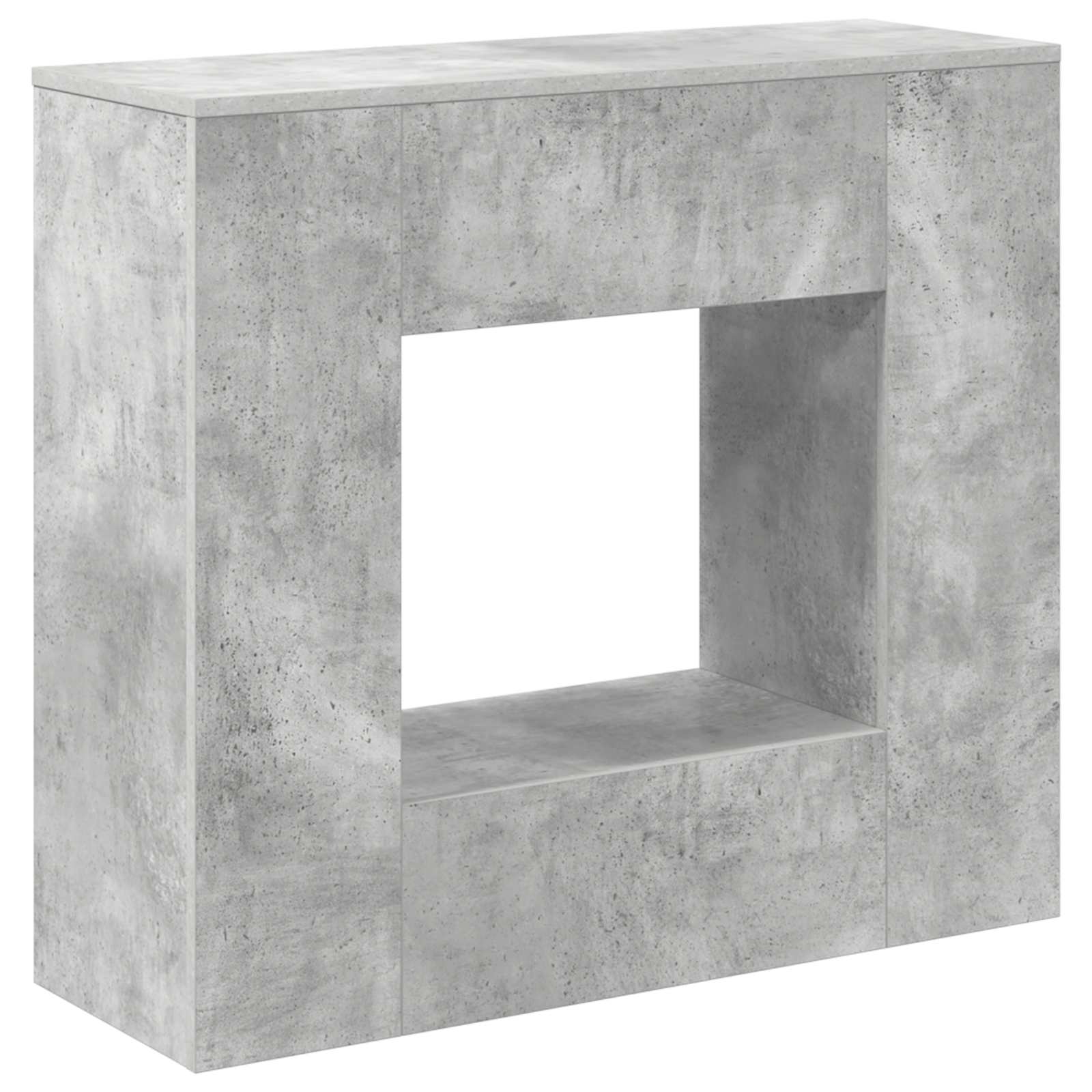 vidaXL Concrete Grey 82 x 29 x 74 cm 2