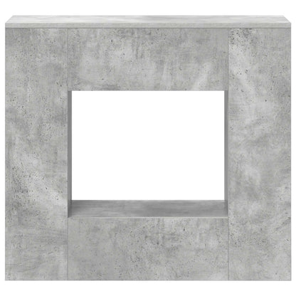 vidaXL Concrete Grey 82 x 29 x 74 cm 5