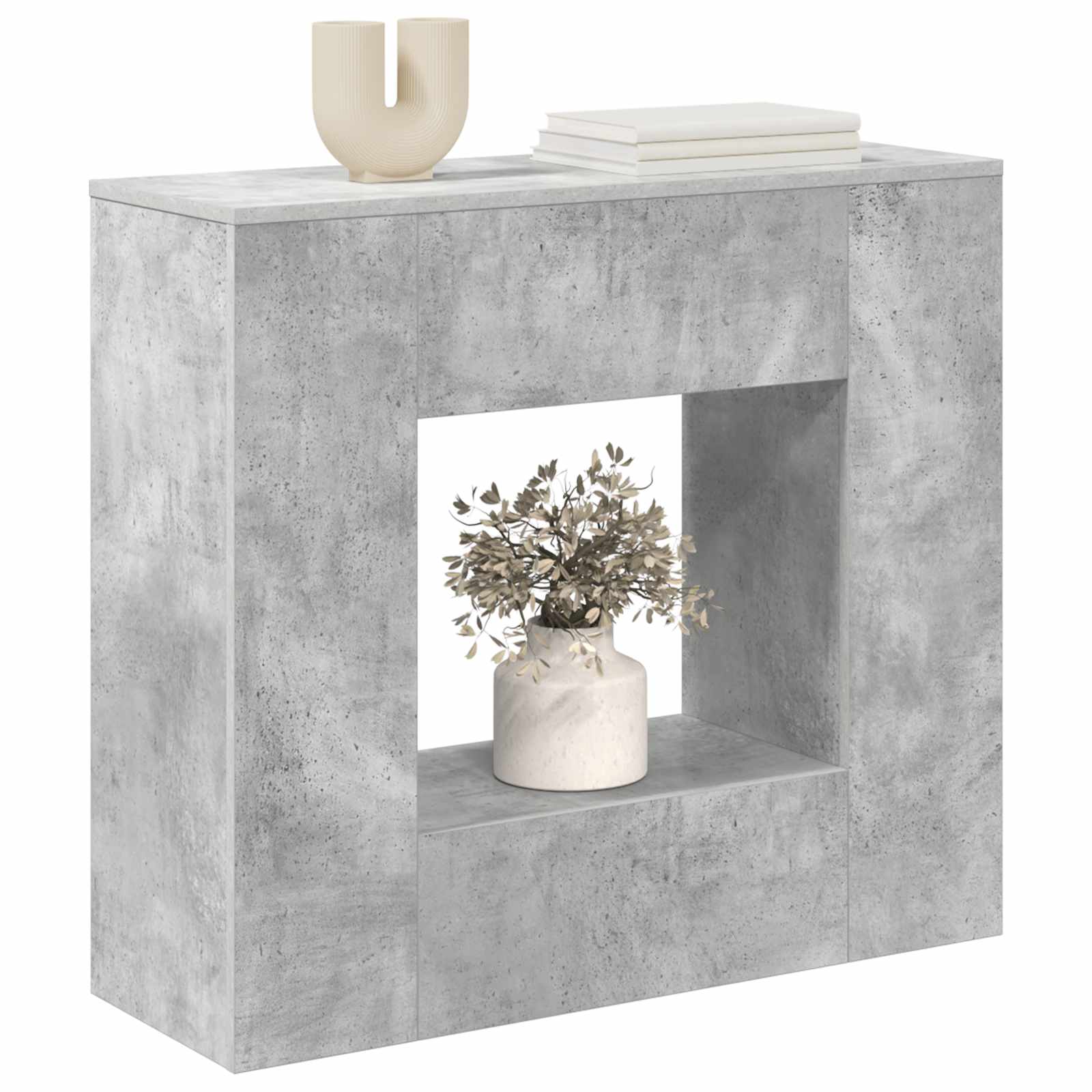 vidaXL Concrete Grey 82 x 29 x 74 cm 3