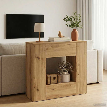 vidaXL Artisan Oak 82 x 29 x 74 cm 4