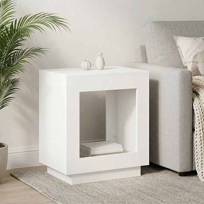 vidaXL Side Table White 60 x 40 x 65 cm Engineered Wood 1