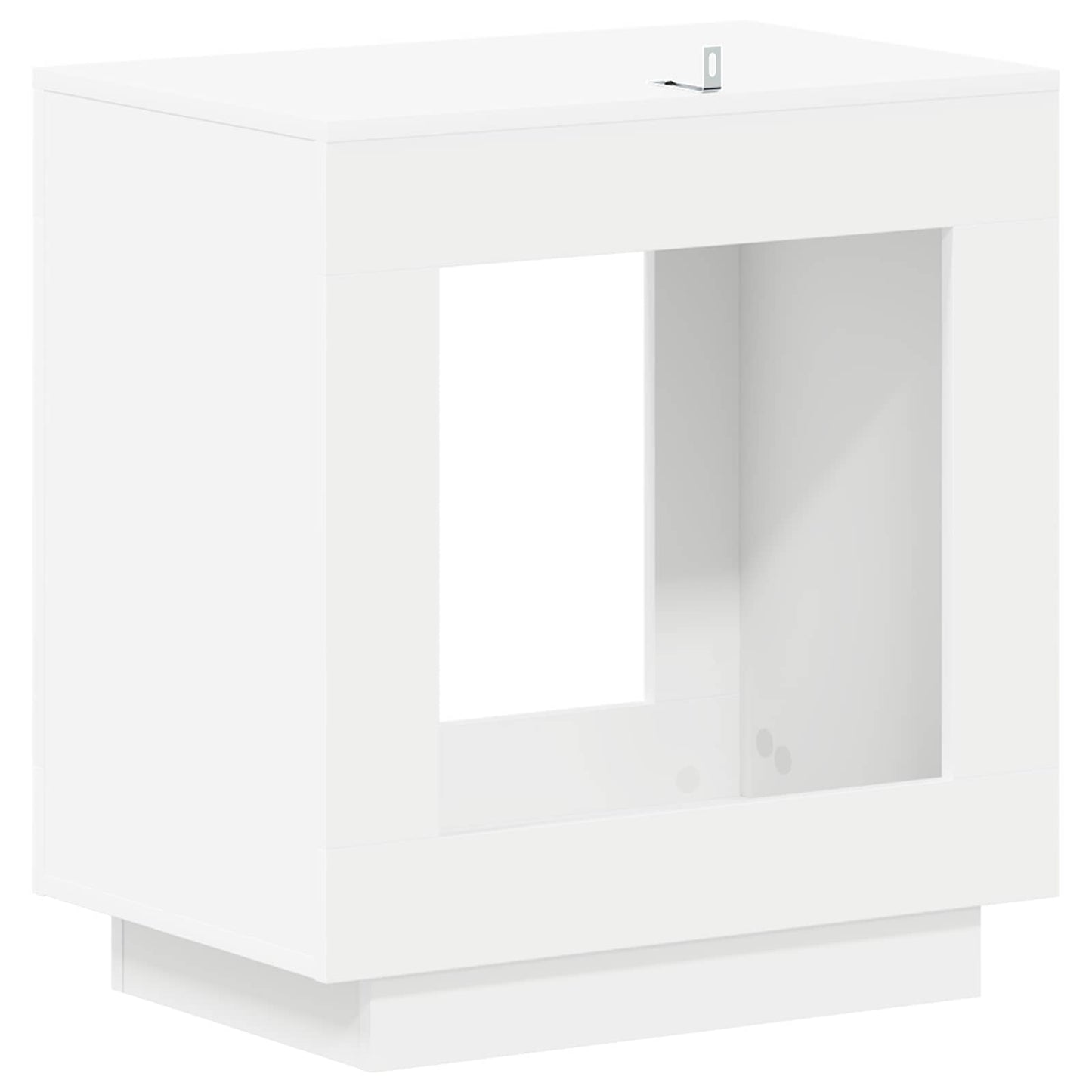 vidaXL Side Table White 60 x 40 x 65 cm Engineered Wood 6