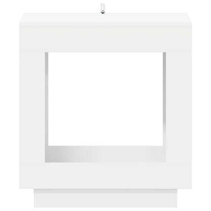 vidaXL Side Table White 60 x 40 x 65 cm Engineered Wood 4