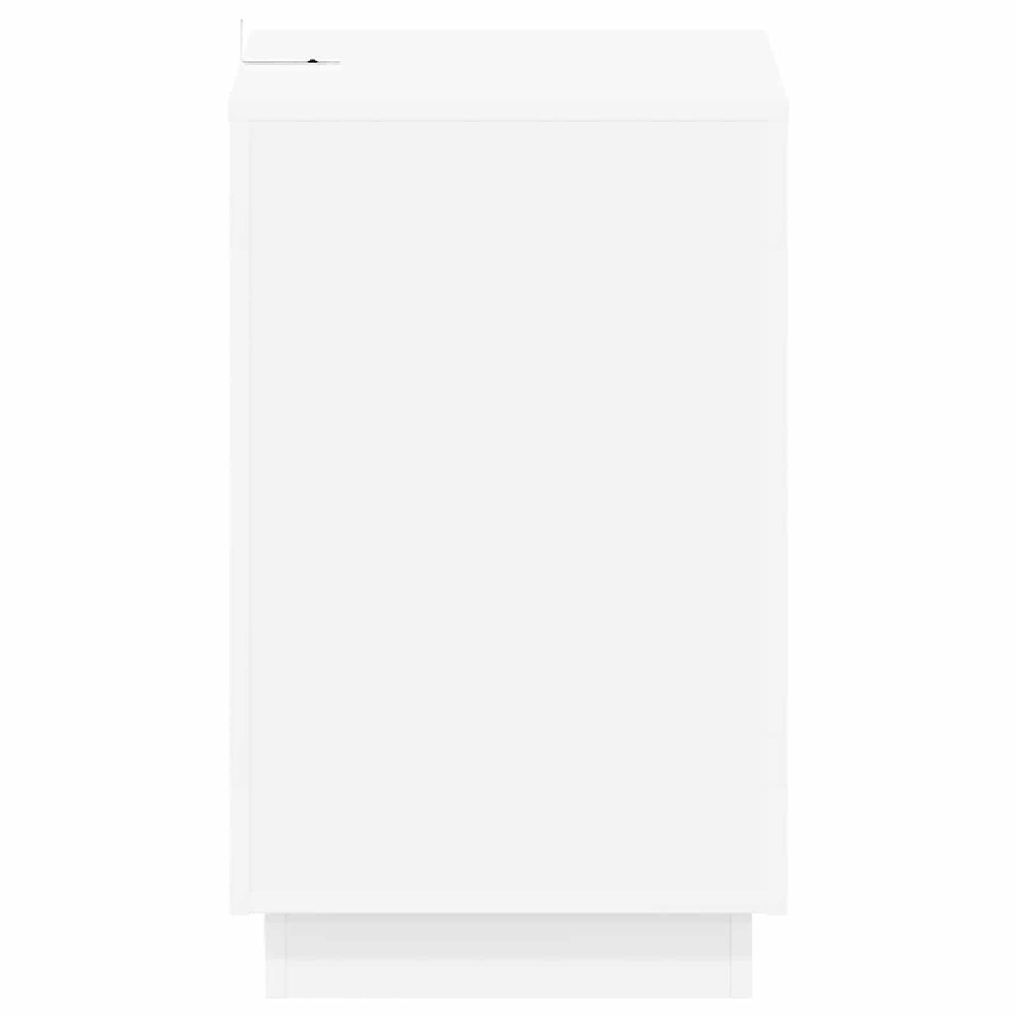vidaXL Side Table White 60 x 40 x 65 cm Engineered Wood 5