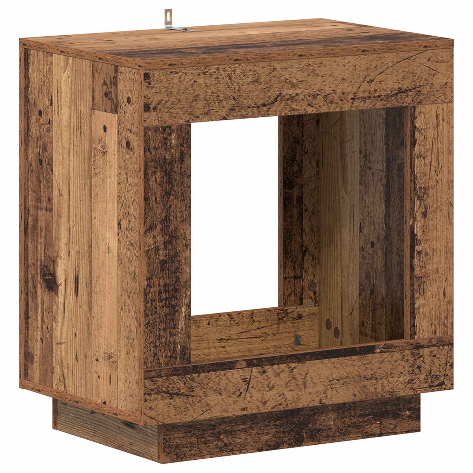 vidaXL Side Table Old Wood 60 x 40 x 65 cm Engineered Wood 2