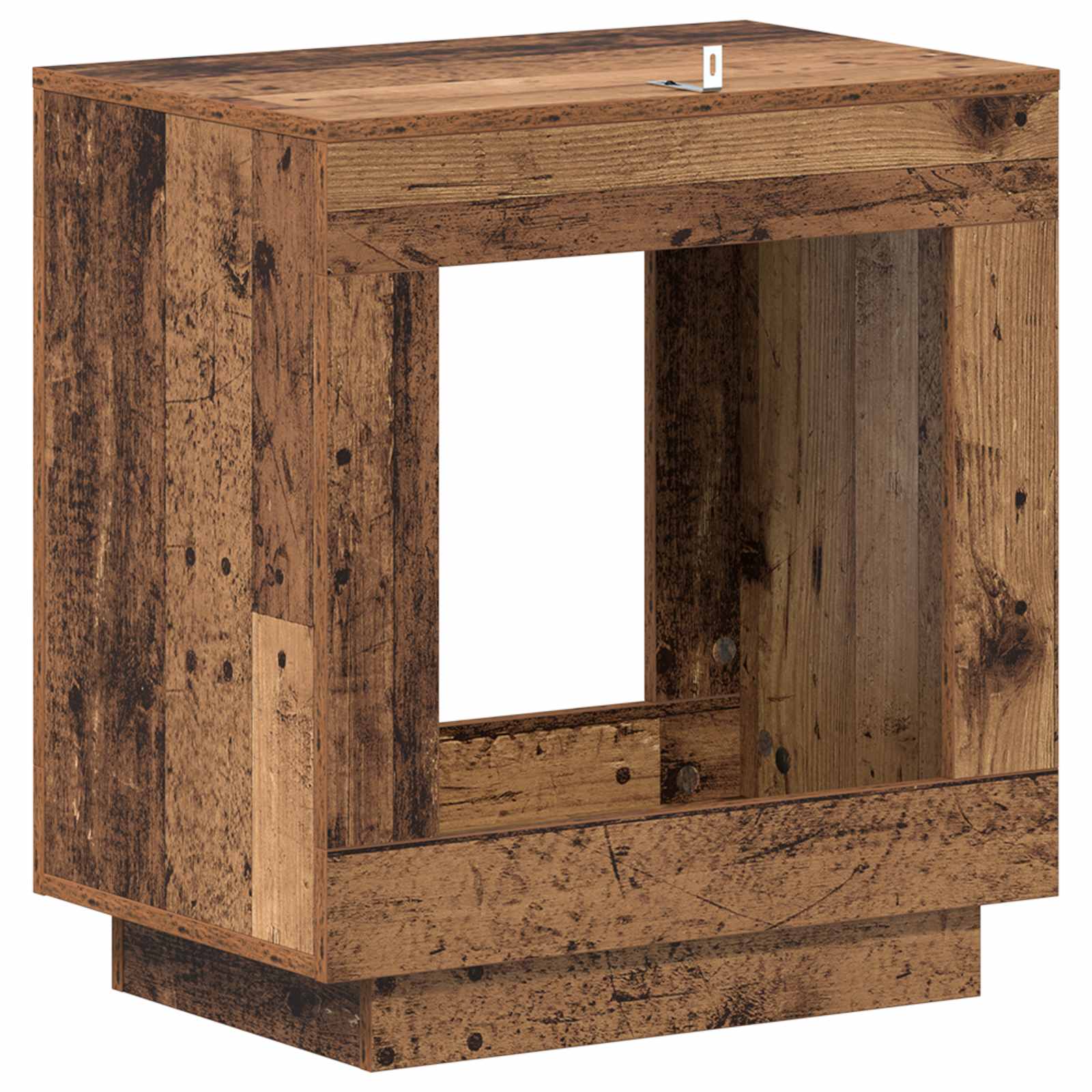vidaXL Side Table Old Wood 60 x 40 x 65 cm Engineered Wood 6