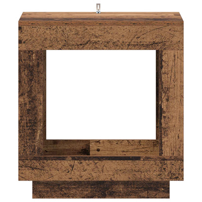 vidaXL Side Table Old Wood 60 x 40 x 65 cm Engineered Wood 4