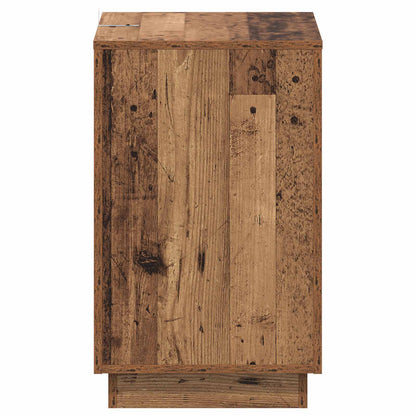 vidaXL Side Table Old Wood 60 x 40 x 65 cm Engineered Wood 5