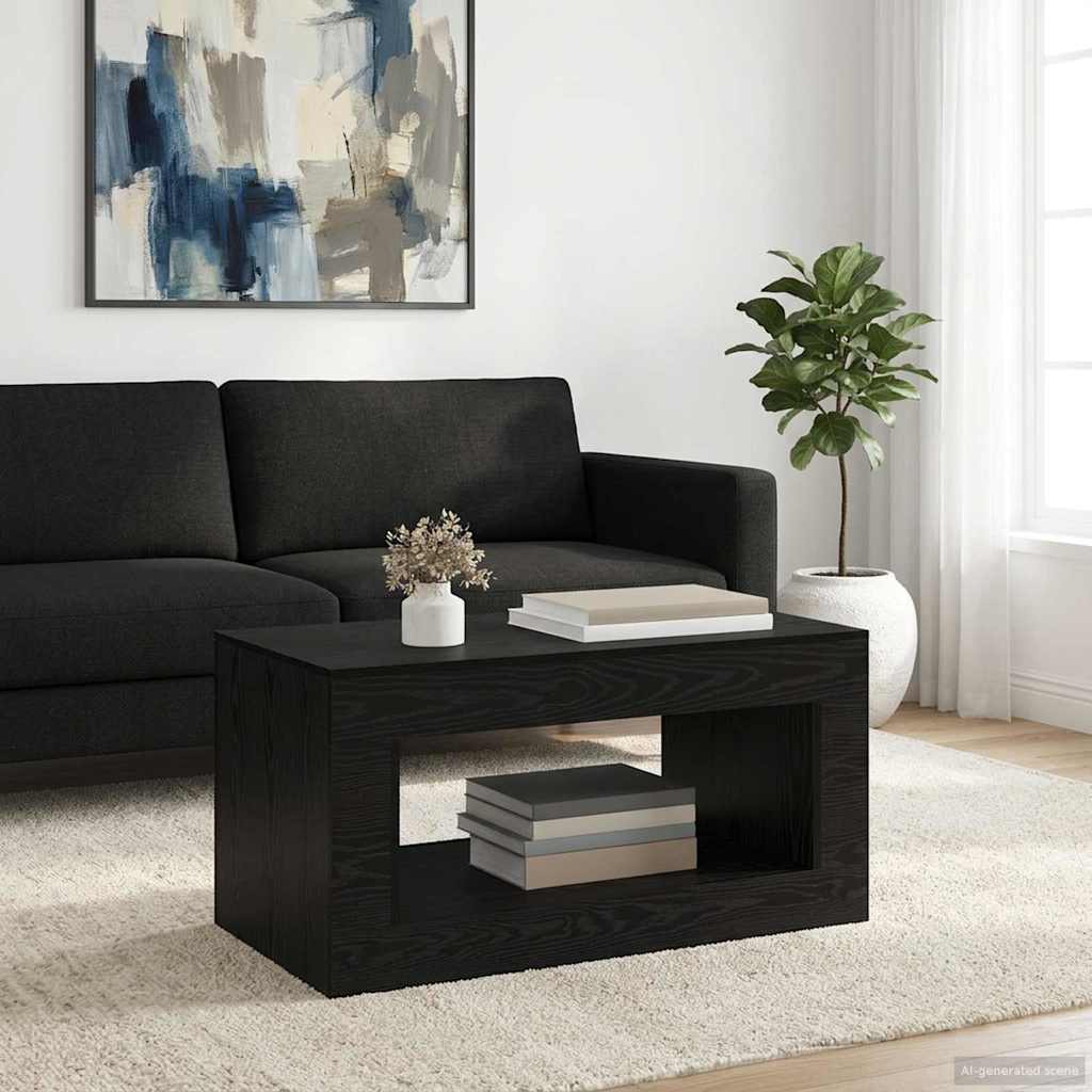 vidaXL Black Oak 1