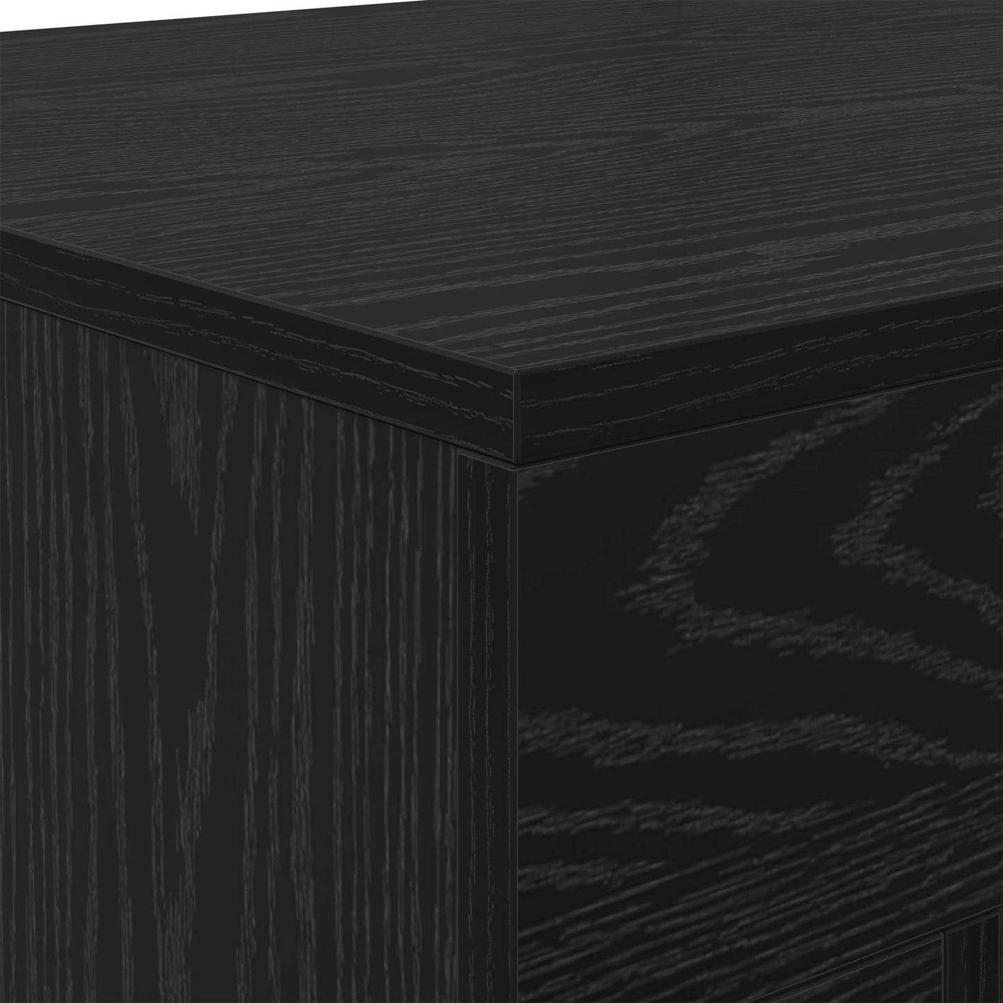 vidaXL Black Oak 5