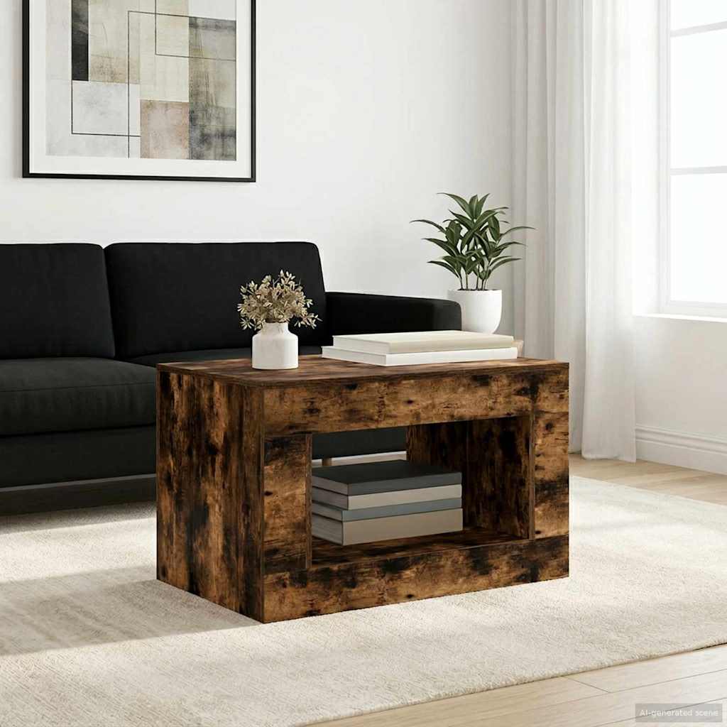 vidaXL Smoked Oak 4