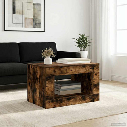 vidaXL Smoked Oak 4