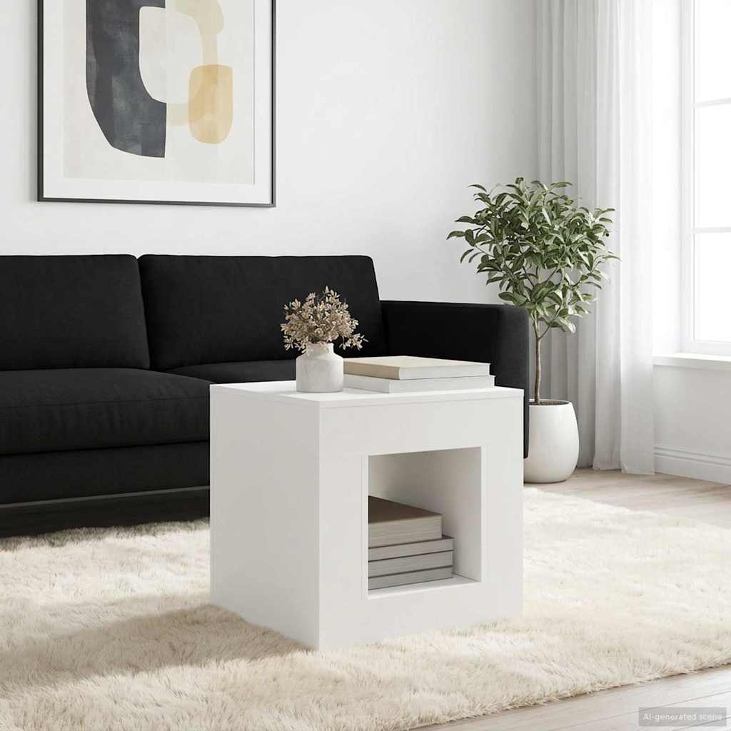vidaXL White 4