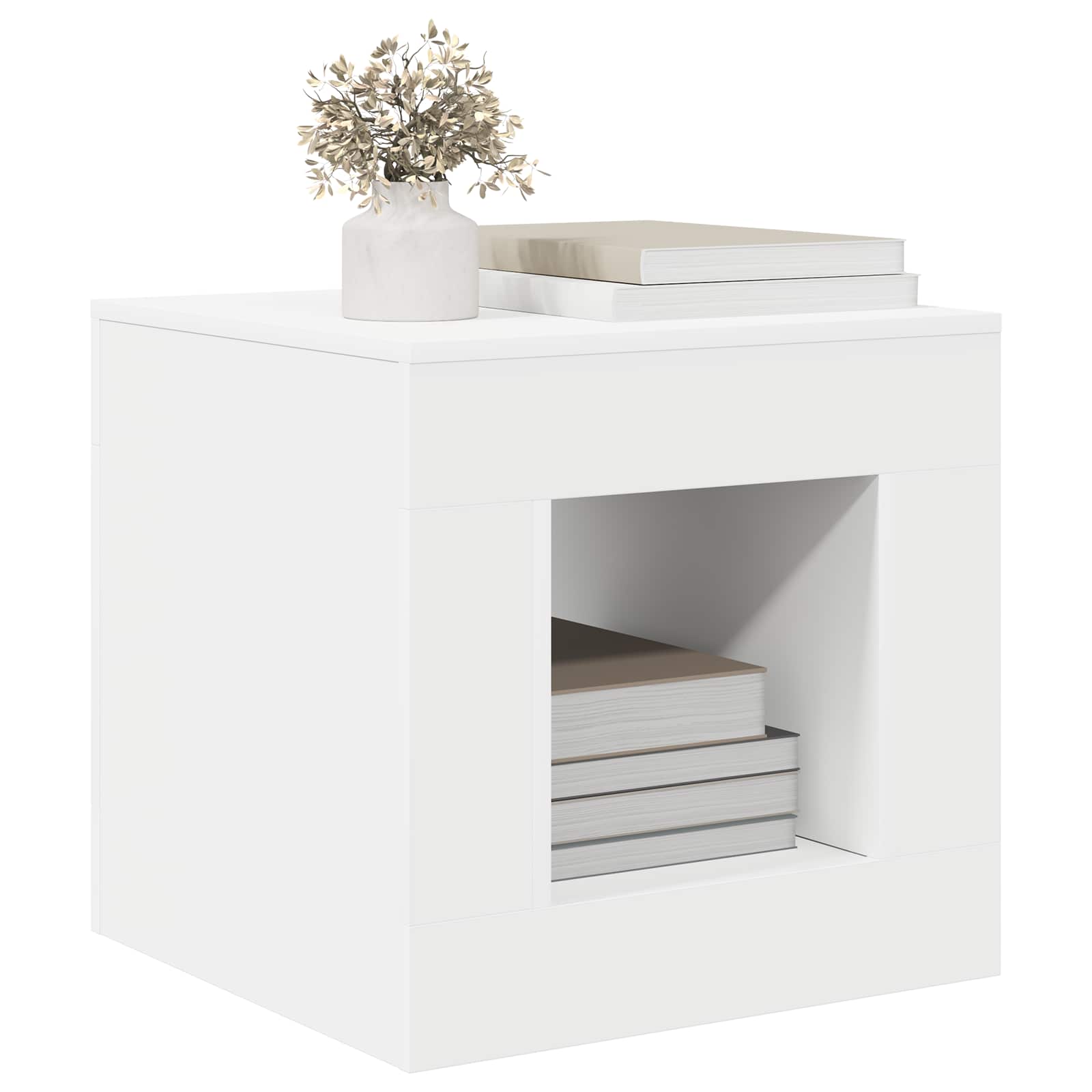vidaXL White 3