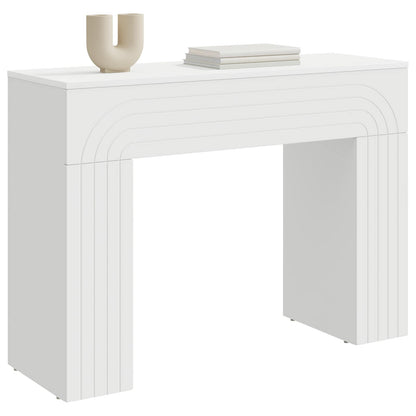 vidaXL Coffee Table White 102 x 35 x 75 cm Engineered Wood 3
