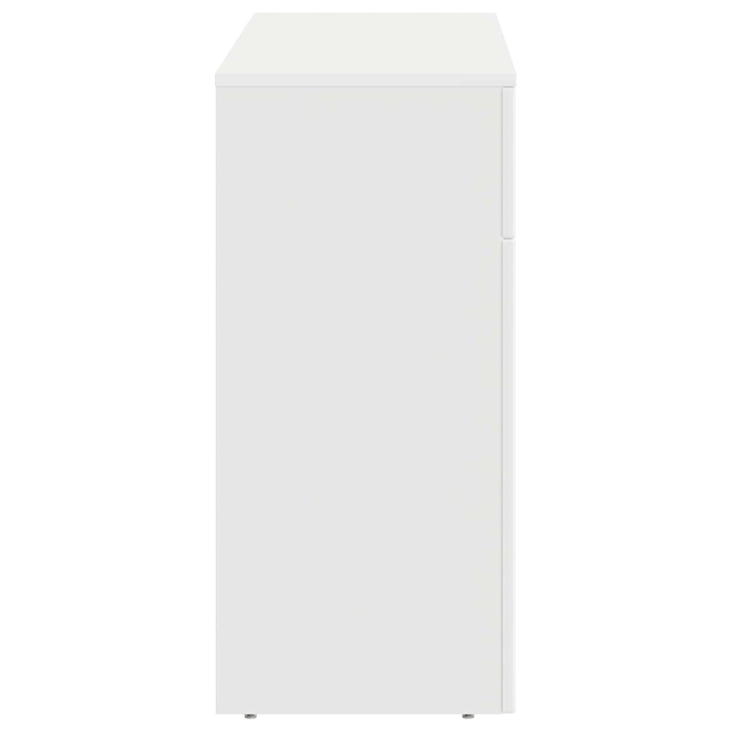 vidaXL Coffee Table White 102 x 35 x 75 cm Engineered Wood 6