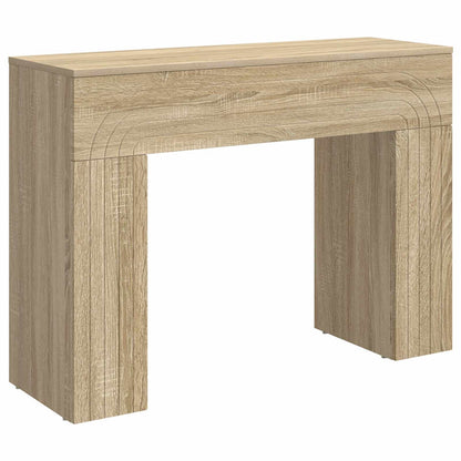 vidaXL Coffee Table Sonoma Oak 102 x 35 x 75 cm Engineered Wood 2