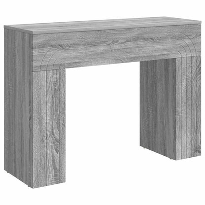 vidaXL Coffee Table Grey Sonoma 102 x 35 x 75 cm Engineered Wood 2