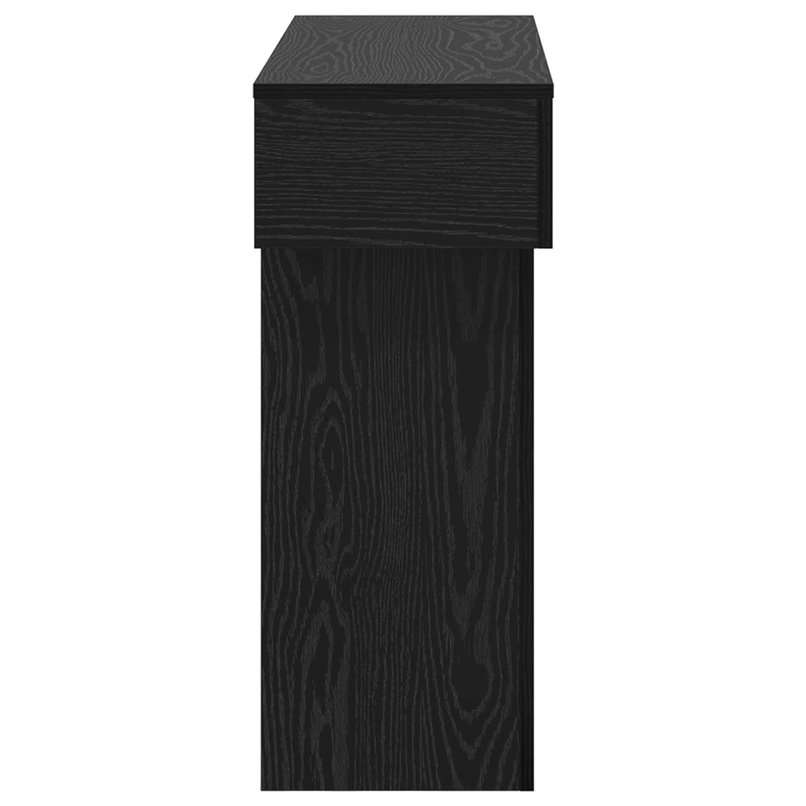 vidaXL Black Oak 101 x 30 x 74 cm 6