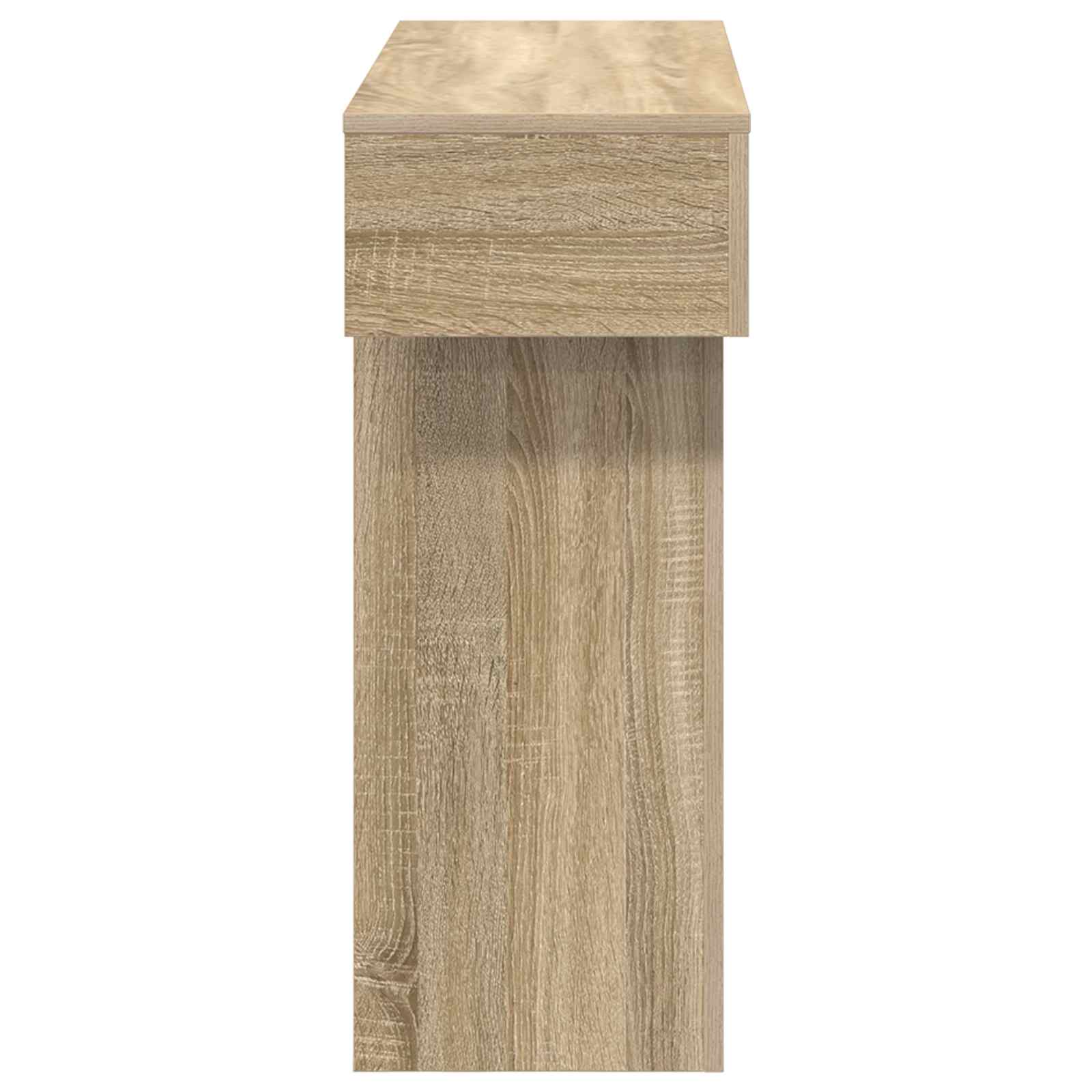 vidaXL Sonoma Oak 101 x 30 x 74 cm 6