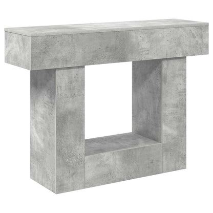 vidaXL Concrete Grey 101 x 30 x 74 cm 2