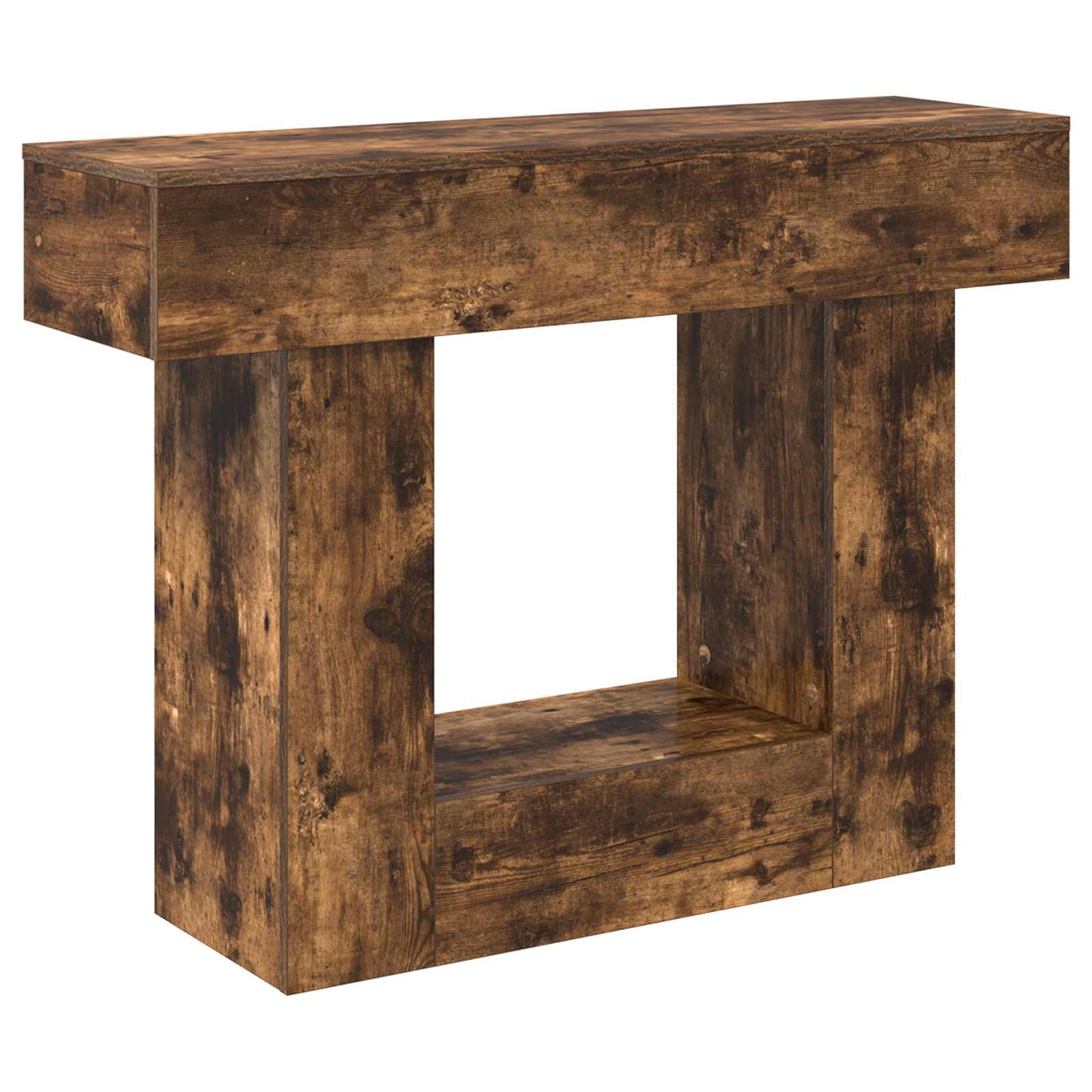 vidaXL Smoked Oak 101 x 30 x 74 cm 2