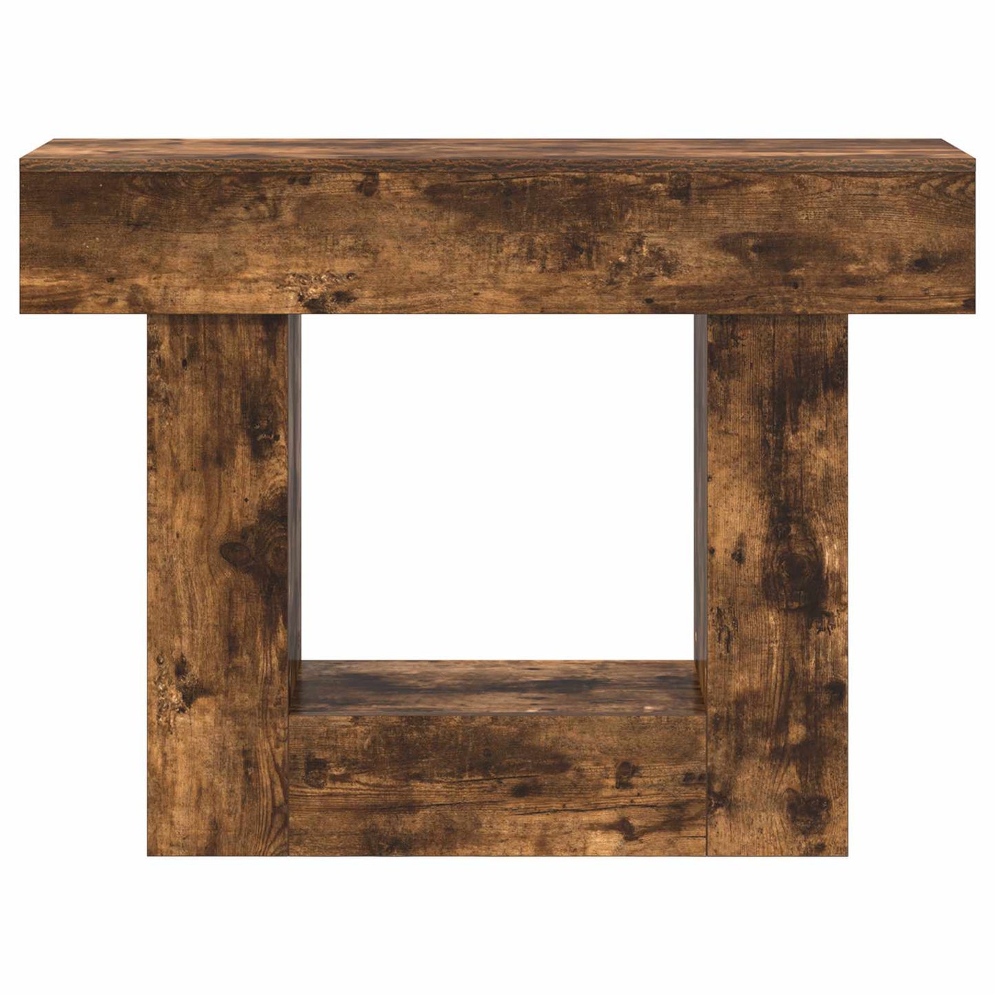 vidaXL Smoked Oak 101 x 30 x 74 cm 5