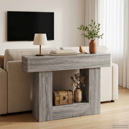 vidaXL Grey Sonoma 101 x 30 x 74 cm 1