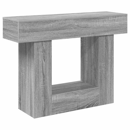 vidaXL Grey Sonoma 101 x 30 x 74 cm 2