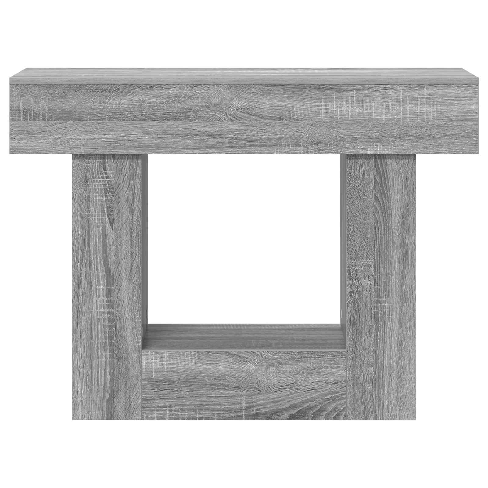 vidaXL Grey Sonoma 101 x 30 x 74 cm 5